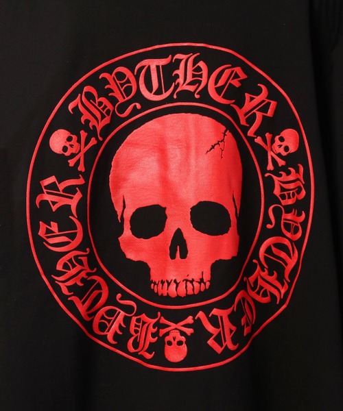 ByTheR（バイザアール）の「BYTHER 韓国ブランド 発泡プリントジップアップパーカー（パーカー・メンズ・ブラック・FREE）」の7枚目の写真