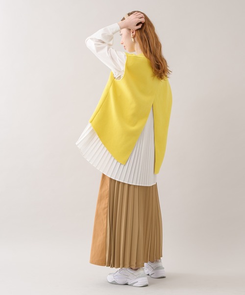 ROSIEE（ロージー）の「ROSIEE 後ろプリーツスカート（スカート・レディース・ベージュ/カーキ・FREE）」の16枚目の写真