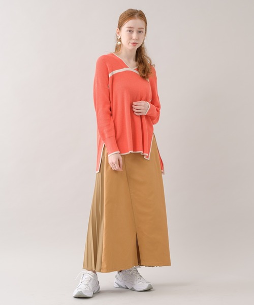 ROSIEE（ロージー）の「ROSIEE 後ろプリーツスカート（スカート・レディース・ベージュ/カーキ・FREE）」の12枚目の写真