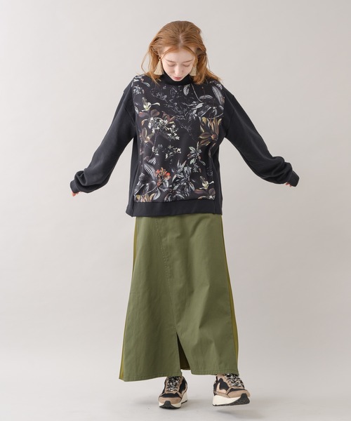 ROSIEE（ロージー）の「ROSIEE 後ろプリーツスカート（スカート・レディース・ベージュ/カーキ・FREE）」の6枚目の写真