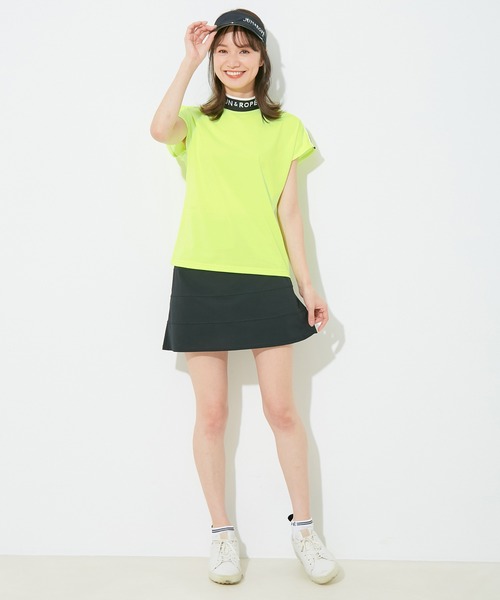 JUN&ROPE'（ジュンアンドロペ）の「【吸水速乾】バックタックフレアースカート（スカート・レディース・ホワイト/ブラック/レッド/ピンク・X-SMALL/S/M/L）」の17枚目の写真