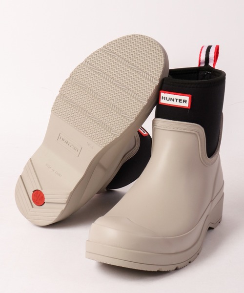 HUNTER（ハンター）の「HUNTER プレイ ネオプレーン レインブーツ（レインシューズ・レディース・ブラック/グレー/ライトグレー/パープル・23cm/24cm/25cm/22cm）」の13枚目の写真