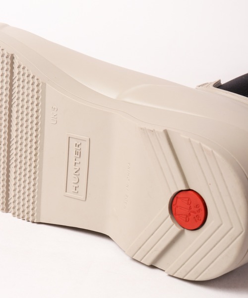 HUNTER（ハンター）の「HUNTER プレイ ネオプレーン レインブーツ（レインシューズ・レディース・ブラック/グレー/ライトグレー/パープル・23cm/24cm/25cm/22cm）」の16枚目の写真