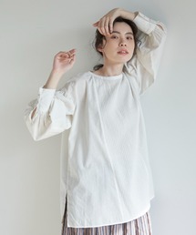 Libra Cue | ビンテージライクピンタックブラウス(シャツ/ブラウス)