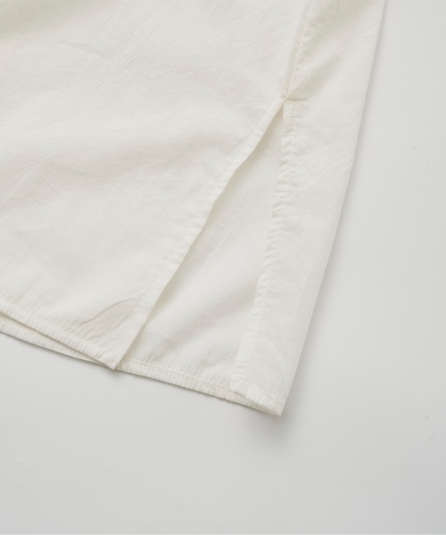 Libra Cue（リブラ キュー）の「ビンテージライクピンタックブラウス（シャツ/ブラウス・レディース・ホワイト/グリーン/ブラック/オレンジ/レッド・FREE）」の7枚目の写真