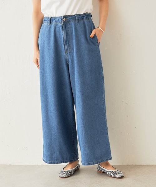 BEARDSLEY（ビアズリー）の「デニムパンツ（デニムパンツ・レディース・ブルー・FREE）」の3枚目の写真