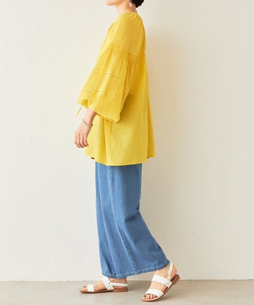 BEARDSLEY（ビアズリー）の「デニムパンツ（デニムパンツ・レディース・ブルー・FREE）」の7枚目の写真