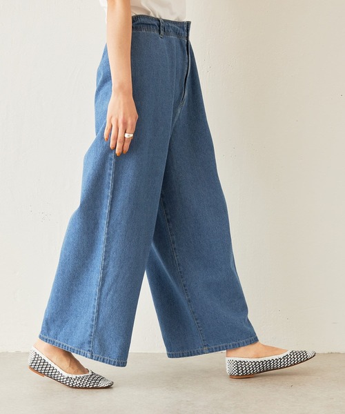 BEARDSLEY（ビアズリー）の「デニムパンツ（デニムパンツ・レディース・ブルー・FREE）」の2枚目の写真