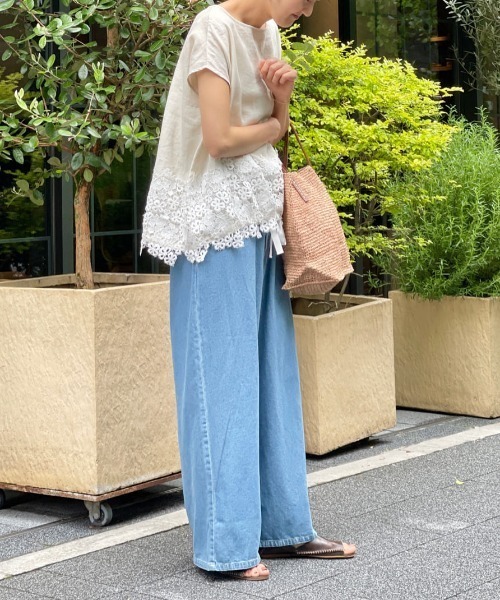 BEARDSLEY（ビアズリー）の「デニムパンツ（デニムパンツ・レディース・ブルー・FREE）」の12枚目の写真