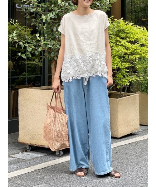 BEARDSLEY（ビアズリー）の「デニムパンツ（デニムパンツ・レディース・ブルー・FREE）」の11枚目の写真