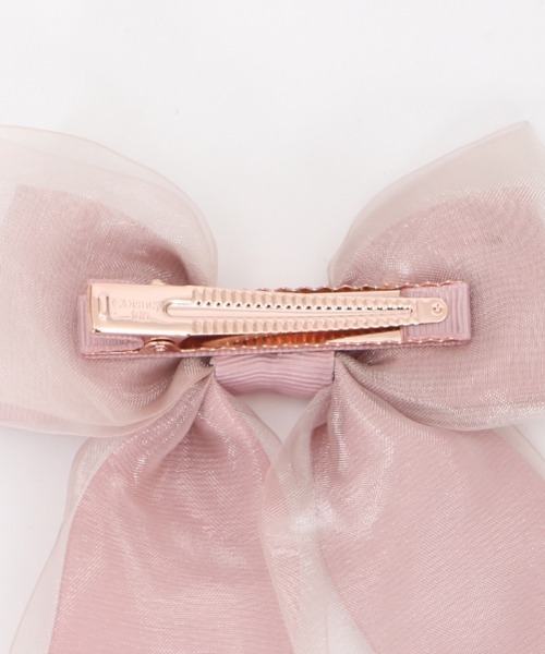 axes femme POETIQUE(アクシーズファムポエティック)の「バンビ/リボンクリップ(バレッタ/ヘアクリップ・レディース・ピンク/グリーン・MEDIUM)」の17枚目の写真