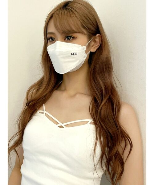 GYDA（ジェイダ）の「3D GYDA ロゴマスク（マスク・レディース・ブラック/オフホワイト・FREE）」の5枚目の写真