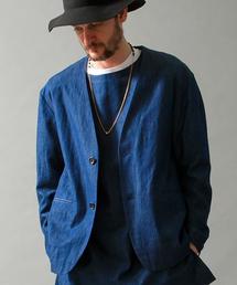 MONKEY TIME | <monkey time> ∴ 4.5oz/DNM samue JKT/ジャケット◆(ノーカラージャケット)