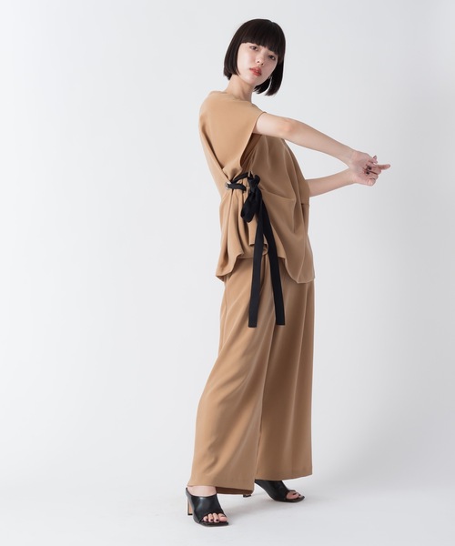 La SRIC(ラスリック)の「La SRIC / ハトメカンベルトPT【セットアップ可】(その他パンツ・レディース・キャメル/グリーン/ブラック・38)」の7枚目の写真