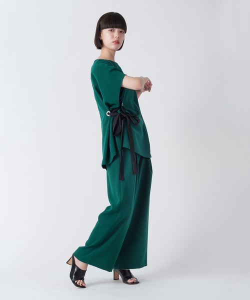 La SRIC(ラスリック)の「La SRIC / ハトメカンベルトPT【セットアップ可】(その他パンツ・レディース・キャメル/グリーン/ブラック・38)」の12枚目の写真