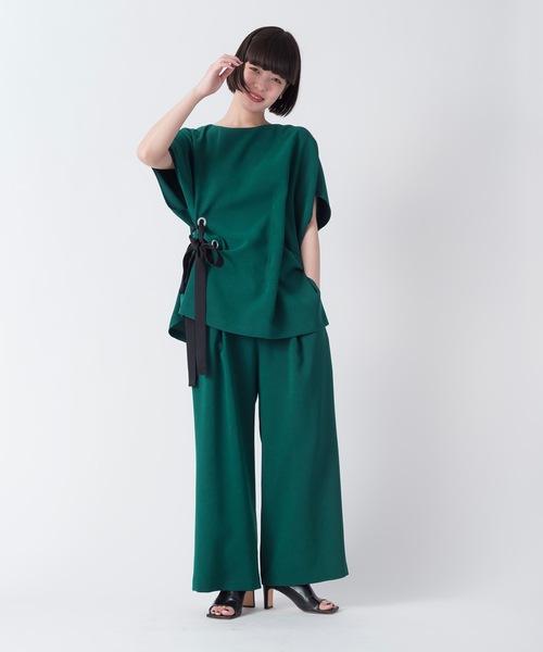 La SRIC(ラスリック)の「La SRIC / ハトメカンベルトPT【セットアップ可】(その他パンツ・レディース・キャメル/グリーン/ブラック・38)」の13枚目の写真