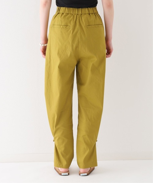 JOURNAL STANDARD relume(ジャーナルスタンダード レリューム)の「コットンリネンチノアジャストパンツ(チノパンツ・レディース・ブラック/グリーン・38/36)」の5枚目の写真