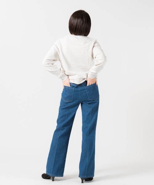 LAYMEE(レイミー)の「Elegance sweat CS / エレガンススウェット(スウェット・レディース・ネイビー/グリーン/オートミール・FREE)」の13枚目の写真