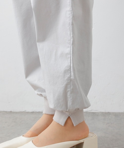 PUAL CE CIN(ピュアルセシン)の「JAPAN MADEジョガーパンツ(その他パンツ・レディース・オリーブ/ブラック/ライトベージュ/ライトグレー/ベージュ/ピンク・FREE)」の20枚目の写真