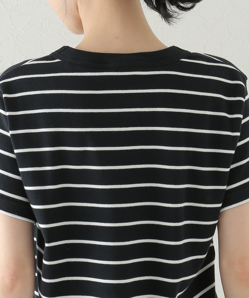 Plage【MAISON CORNICHON】SP WIDE BDR カットソー plage（プラージュ）の「【MAISON CORNICHON/メゾンコルニション】SP