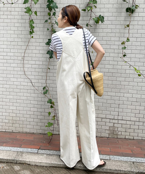 Plage【MAISON CORNICHON】SP WIDE BDR カットソー plage（プラージュ）の「【MAISON CORNICHON/メゾンコルニション】SP