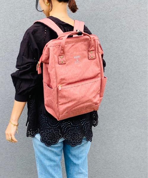 Anello Grande Sps がばっと開く 口金 バックパック Gu 013 バックパック リュック Anello アネロ のファッション通販 Zozotown