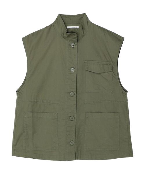 ELENCARE DUE(エレンカーレデュエ)の「・ELENCARE DUE ミリタリーベスト(ベスト・レディース・カーキ/グリーン/ブラック・FREE)」の4枚目の写真