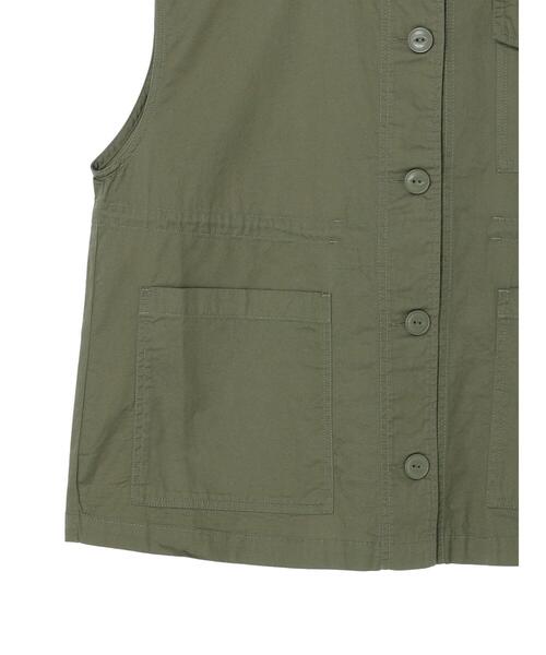 ELENCARE DUE(エレンカーレデュエ)の「・ELENCARE DUE ミリタリーベスト(ベスト・レディース・カーキ/グリーン/ブラック・FREE)」の8枚目の写真