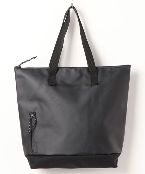 Manhattan Portage（マンハッタンポーテージ）の「Marine Park Flatlands Tote Matte Vinyl 2022（トートバッグ・メンズ・ブラック・MEDIUM）」の14枚目の写真