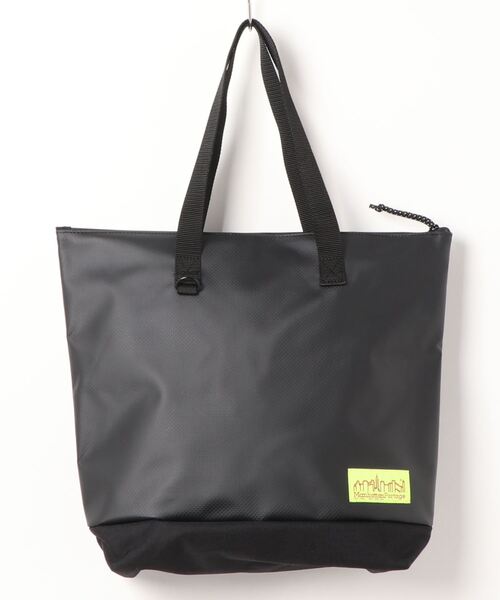 Manhattan Portage（マンハッタンポーテージ）の「Marine Park Flatlands Tote Matte Vinyl 2022（トートバッグ・メンズ・ブラック・MEDIUM）」の5枚目の写真