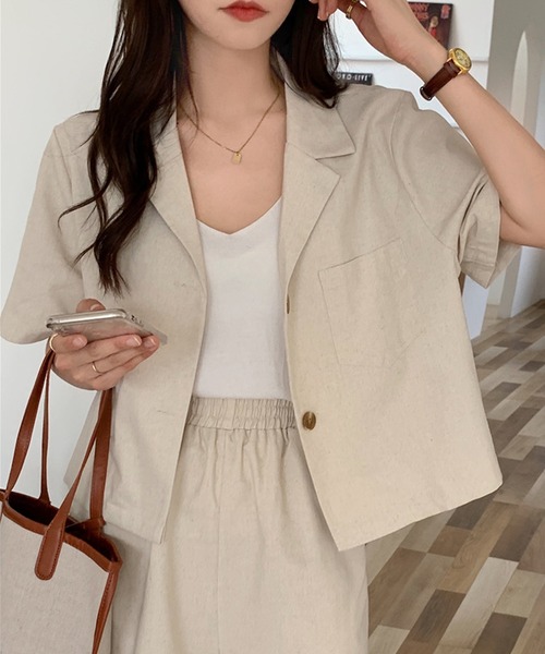 Girly Doll（ガーリードール）の「半袖ジャケット＋ショートパンツ