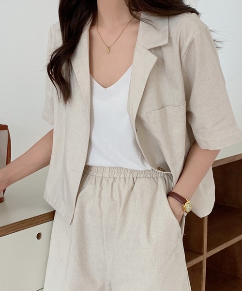 Girly Doll（ガーリードール）の「半袖ジャケット＋ショートパンツ