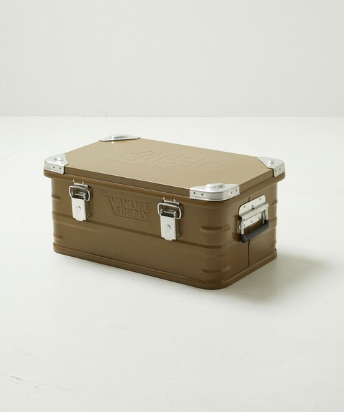 【美品】VANLIFE SUPPLY アルミコンテナ M フリークスストア VANLIFE SUPPLY BY FREAK'S STORE/ヴァンライフサプライ バイ