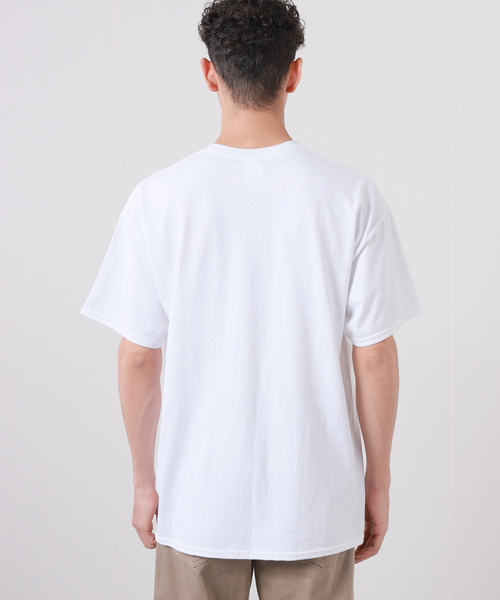 BAMBOO SHOOTS(バンブーシュート)の「【BAMBOO SHOOTS/バンブーシュート】OUTDOOR TEE / アウトドア Tシャツ(Tシャツ/カットソー・メンズ・ホワイト/イエロー・MEDIUM/LARGE/X-LARGE)」の6枚目の写真