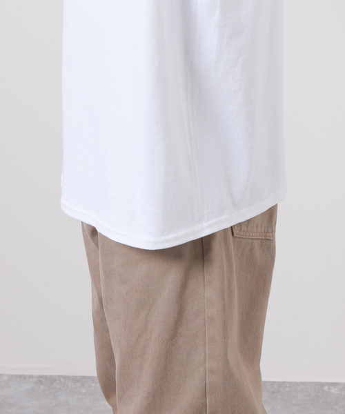 BAMBOO SHOOTS(バンブーシュート)の「【BAMBOO SHOOTS/バンブーシュート】OUTDOOR TEE / アウトドア Tシャツ(Tシャツ/カットソー・メンズ・ホワイト/イエロー・MEDIUM/LARGE/X-LARGE)」の11枚目の写真