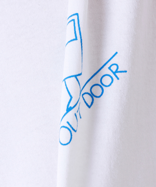 BAMBOO SHOOTS(バンブーシュート)の「【BAMBOO SHOOTS/バンブーシュート】OUTDOOR TEE / アウトドア Tシャツ(Tシャツ/カットソー・メンズ・ホワイト/イエロー・MEDIUM/LARGE/X-LARGE)」の16枚目の写真