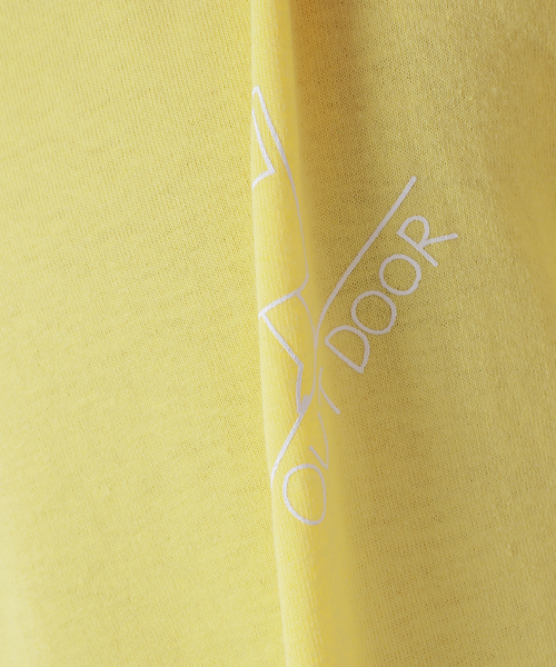 BAMBOO SHOOTS(バンブーシュート)の「【BAMBOO SHOOTS/バンブーシュート】OUTDOOR TEE / アウトドア Tシャツ(Tシャツ/カットソー・メンズ・ホワイト/イエロー・MEDIUM/LARGE/X-LARGE)」の17枚目の写真