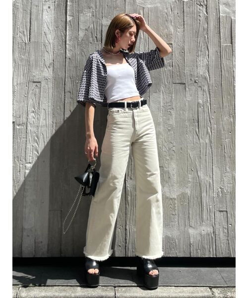 EMODA（エモダ）の「ボックスキャミ（キャミソール・レディース・ホワイト・FREE）」の6枚目の写真