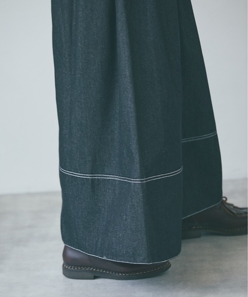 and R（アンドアール）の「ハイウエストデニムスカート（デニムスカート・レディース・ブラック・FREE）」の17枚目の写真