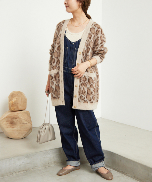 SLOBE IENA(スローブイエナ)の「LE DENIMフロントジップスリムオーバーオール(サロペット/オーバーオール・レディース・ネイビー・38/36)」の17枚目の写真