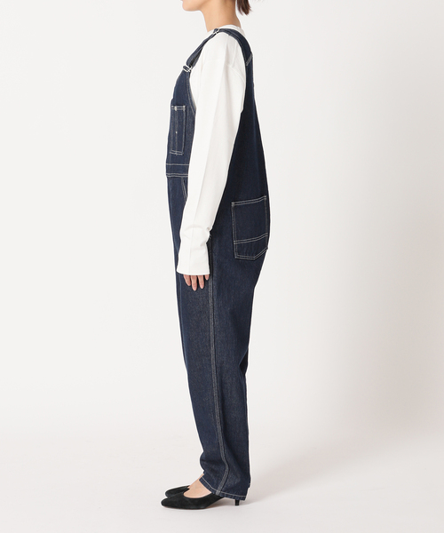 SLOBE IENA(スローブイエナ)の「LE DENIMフロントジップスリムオーバーオール(サロペット/オーバーオール・レディース・ネイビー・38/36)」の18枚目の写真