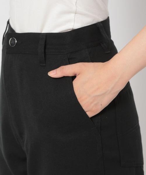 PAGEBOY（ページボーイ）の「CORE / ステッチワークカーゴパンツ（カーゴパンツ・レディース・ブラック/オフホワイト・S/M）」の16枚目の写真