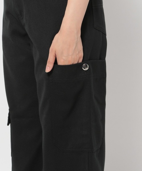PAGEBOY（ページボーイ）の「CORE / ステッチワークカーゴパンツ（カーゴパンツ・レディース・ブラック/オフホワイト・S/M）」の20枚目の写真