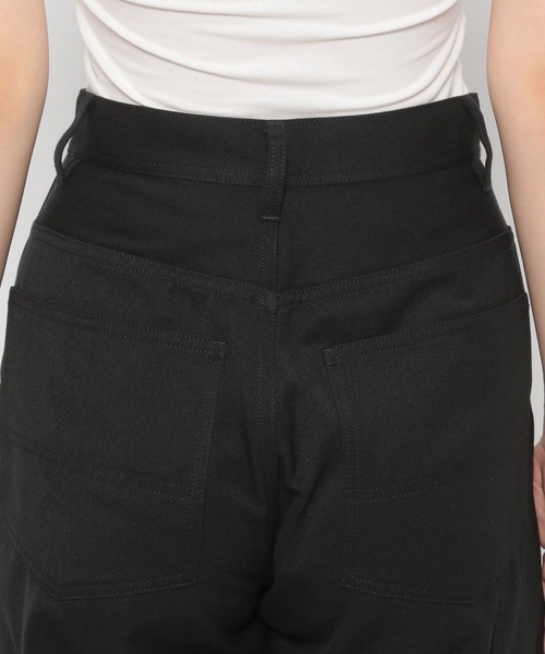 PAGEBOY（ページボーイ）の「CORE / ステッチワークカーゴパンツ（カーゴパンツ・レディース・ブラック/オフホワイト・S/M）」の8枚目の写真