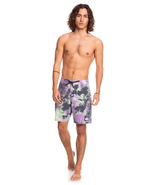 Quiksilver（クイックシルバー）の「SURFSILK ACID WASH 1/クイックシルバーサーフトランクス・ボードショーツ(水着)（水着・メンズ・グリーン・30inch/34inch/29inch/31inch/32inch/36inch/28inch）」の5枚目の写真