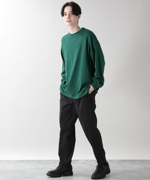 RAGEBLUE(レイジブルー)の「PEツイル/テーパードスラックス(スラックス・メンズ・ホワイト/ブラック/ブラウン/グレー・SMALL/MEDIUM/LARGE)」の21枚目の写真