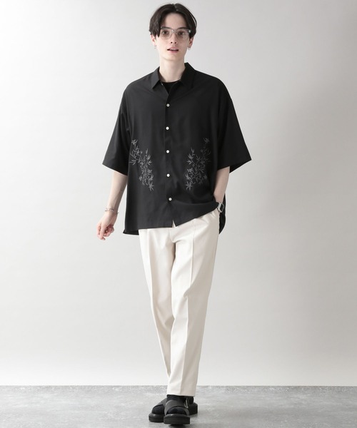 RAGEBLUE(レイジブルー)の「PEツイル/テーパードスラックス(スラックス・メンズ・ホワイト/ブラック/ブラウン/グレー・SMALL/MEDIUM/LARGE)」の18枚目の写真