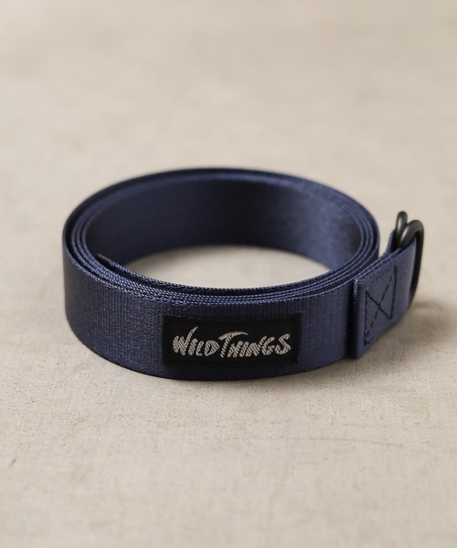 WILD THINGS(ワイルドシングス)の「/WILD THINGS/W-RING BELT(ベルト・メンズ・ブラック/ブロンズ/ネイビー/ブラウン/シルバー/オリーブ/アイボリー・FREE)」の5枚目の写真