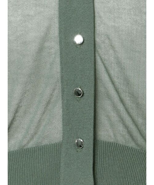 LAGUNAMOON(ラグナムーン)の「シアーショートニットカーディガン(カーディガン/ボレロ・レディース・ブラック/グリーン/アイボリー・FREE)」の14枚目の写真