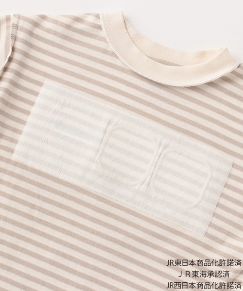 petit main(プティマイン)の「【特急コラボ】特急ワッペンTシャツ(Tシャツ/カットソー・キッズ・ネイビー/マルチ・130cm/120cm/100cm/110cm/80cm/90cm)」の10枚目の写真
